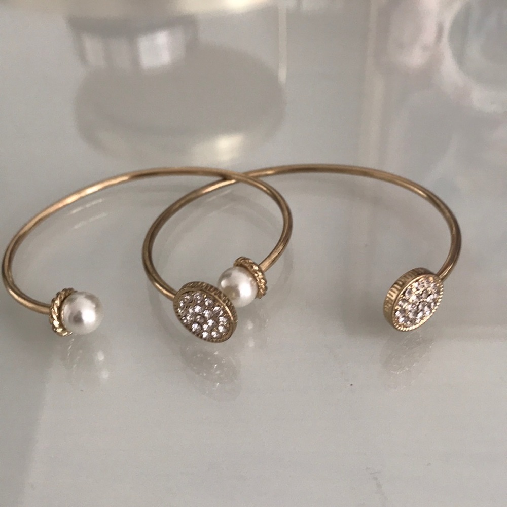 Set of Gold Mix and Match Bangles